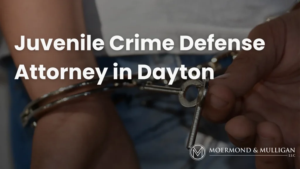 Juvenile Crime Defense Attorney in Dayton Image
